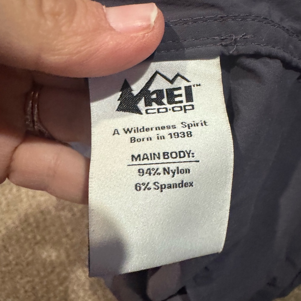 REI Co-op Gray Shirt Dress Womens M Belted Button Front Outdoor - Picture 4 of 4